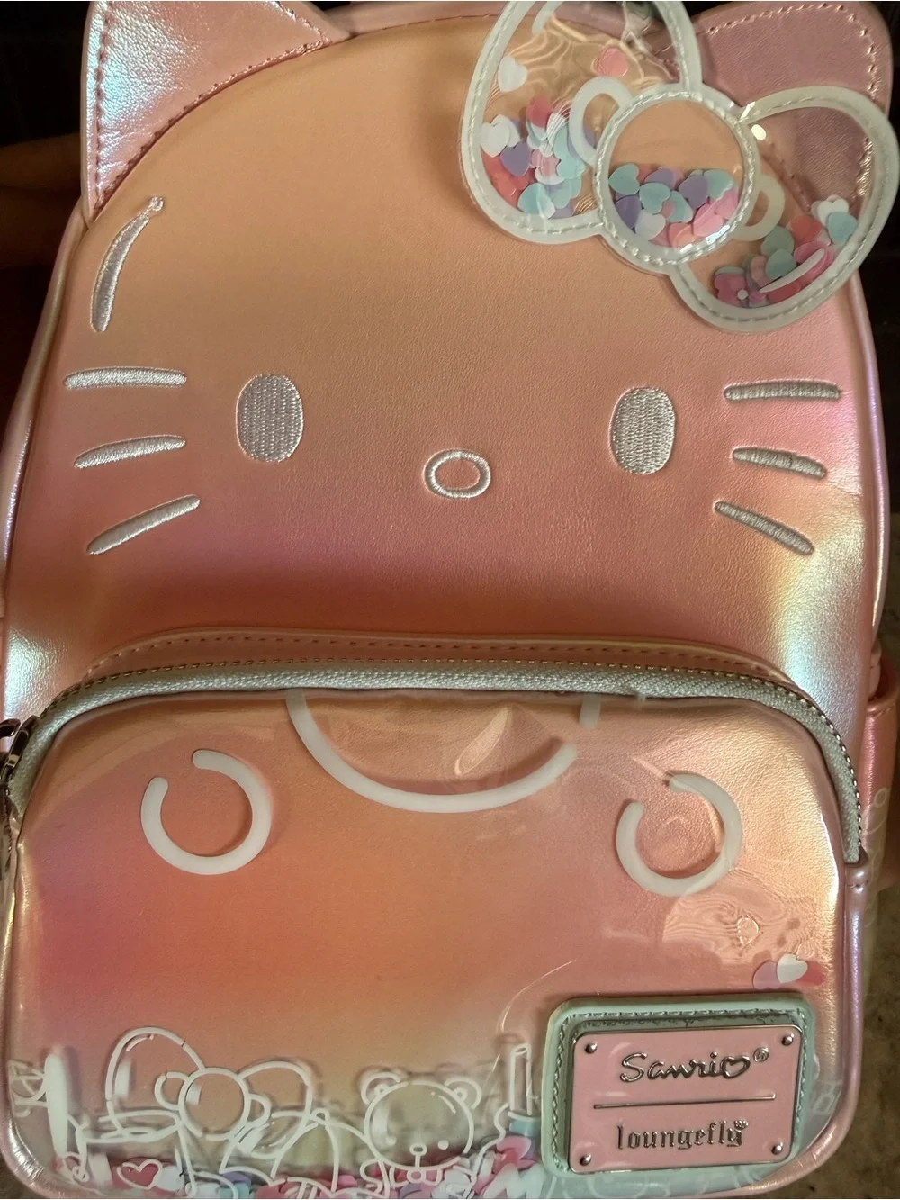 Loungefly Sanrio Hello Kitty 50th Anniversary Clear N Cute Cosplay Backpack